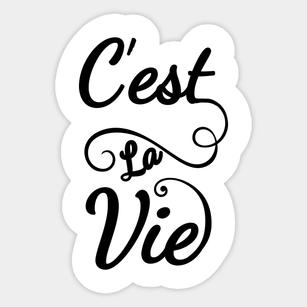 French That's Life Sticker by letnothingstopyou